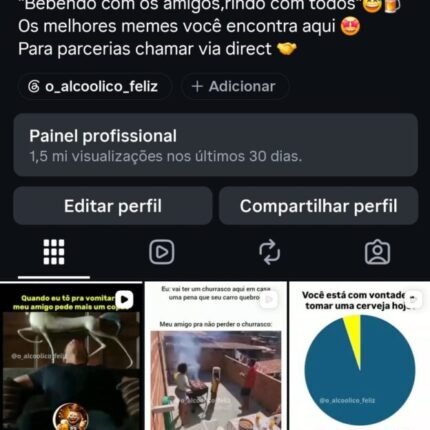 PÁGINA NO INSTAGRAM 45 Mil Seguidores