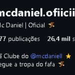 Perfil com 26.4 MIL seguidores ! Seguidores 100% Reais !