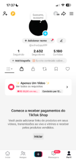 🛍️ (PRA VENDER LOGO) CONTA TIKTOK SHOP ATIVO SEM DOC +2K SEGUIDORES E CURSO BRINDE 🎁