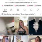 Conta tik Tok shop vendendo com 2400 Seguidores