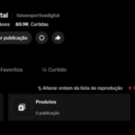 Perfil TikTok 13,6k de Seguidores - Nicho Futebol