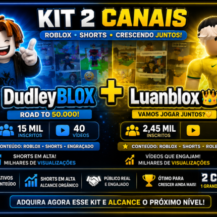 KIT CANAIS 🔥🔥