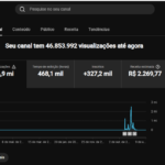 Canal Youtube 327 mil inscritos. Nicho de curiosidades sobre o mundo animal