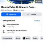 GRUPO DE RENDA RENDA EXTRA E EMPRESTIMOS NO FACEBOOK