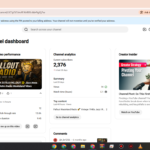 Canal YouTube com 2.376 Inscritos + 167 Mil Views + 4,6 Mil Horas