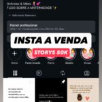 INSTA A VENDA com 308 mil seguidores