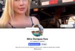 Página Aline Ouriques Fans - 12k Seguidores