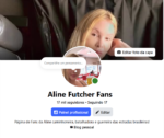 Página Aline Futcher Fans - 17k Seguidores
