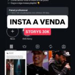 INSTA A VENDA com 565 mil seguidores