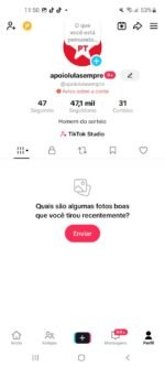 CONTA DO TIKTOK MONETIZADA +47,1K SEGUIDORES (ENGAJAMENTO REAL)