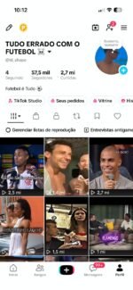 CONTA DO TIKTOK SHOP ATIVO + MONETIZADA +57,5K SEGUIDORES +2,7M CURTIDAS