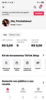CONTA DO TIKTOK SHOP ATIVO + MONETIZADA +20,4K SEGUIDORES (ENGAJAMENTO REAL) - Imagem 4