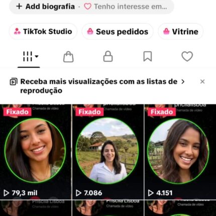 CONTA DO TIKTOK SHOP ATIVO + MONETIZADA +20,4K SEGUIDORES (ENGAJAMENTO REAL)