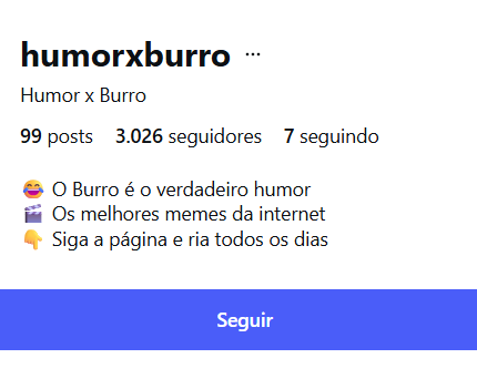 Vendo conta do Instagram com 3 mil Seguidores