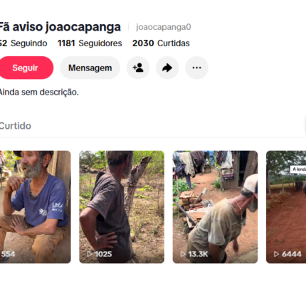 Conta de tiktok +1k estourando videos quase monetizado