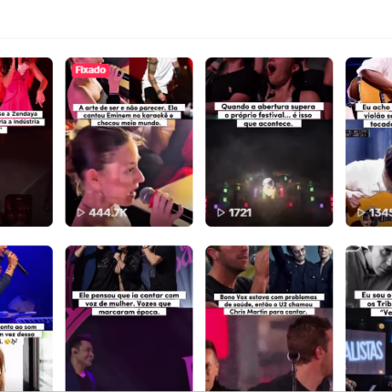 Conta No TikTok com 18K | nicho musical