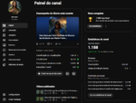 CANAL YOUTUBE DISPONÍVEL ️ Canal 1.1 Mil Inscritos 🚀🌱 | Crescimento 100% orgânico (ESP) Engajamento 18 MIL (28D) - Imagem 2