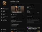 CANAL YOUTUBE DISPONÍVEL ️ Canal 271 Inscritos 🚀🌱 | Crescimento 100% orgânico (ESP) Engajamento 11 MIL (28D) - Imagem 3