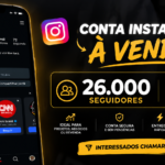 Conta Instagram 26 Mil seguidores a venda - seguidores reais conta engajada