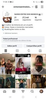 perfil do instagram 27K 💋
