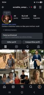 perfil do Instagram 10k ⚡