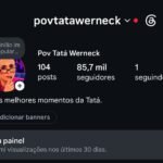 Perfil do instagram 85K ⚡