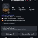 perfil do instagram 12K seguidores ✅