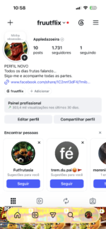 INSTAGRAM CRIADO A 2 DIAS VIRALIZADO TODO OK