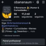 Conta no Instagram com 17 mil seguidores (e crescendo cada vez mais)