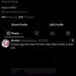 Conta Twitter X 22 mil seguidores