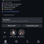Conta com +50K de seguidores