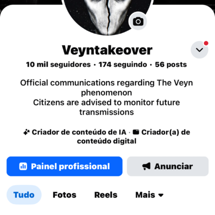 Vendo página 100% inglês americana
