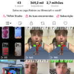 Conta TikTok baratinha rara