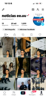 VENDO DUAS CONTAS TIKTOK AMERICANAS MONETIZADAS UMA DELAS COM ( ADICIONAL)