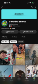 CANAL COM 700 INSCRITOS BEM ENGAJADO!