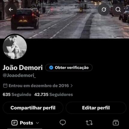 Twitter X 42 mil seguidores