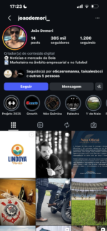 Instagram 385 mil seguidores - Imagem 2