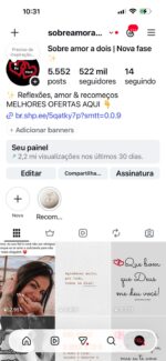 🚀 OPORTUNIDADE EXCLUSIVA! CONTA DO INSTAGRAM À VENDA! 🔥522 MIL SEGUIDORES - Imagem 2