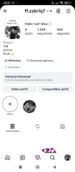 CONTA INSTAGRAM A VENDA