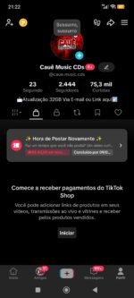 Conta Tik Tok Shop - Imagem 2