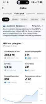 🔥 PROMOÇÃO! TikTok com 31,9 MIL SEGUIDORES + 218 MIL VISUALIZAÇÕES/SEMANA - Imagem 2