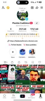 🔥 PROMOÇÃO! TikTok com 31,9 MIL SEGUIDORES + 218 MIL VISUALIZAÇÕES/SEMANA