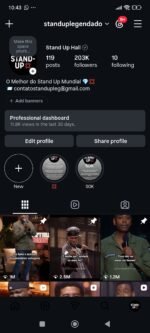 Perfil Instagram Stand Up 200k de seguidores - Imagem 2