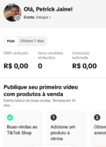CONTA 1K TIKTOK SHOP ATIVO - Imagem 2