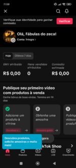Conta tiktok 10,700 mil seguidores 30,900 mil curtidas com tiktok shop ativo sem documento não monetizada não aceita a monetização pq eu não postei vídeos - Imagem 3