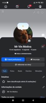 PÁGINA FACEBOOK 10 MIL SEGUIDORES | Engajamento 261k (28d)