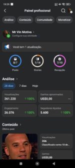 PÁGINA FACEBOOK 10 MIL SEGUIDORES | Engajamento 261k (28d) - Imagem 2