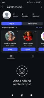perfil antigo do instagram: 🚨