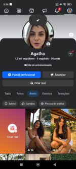 PÁGINA FACEBOOK 1.2 MIL + SEGUIDORES | Engajamento 60k (28d)