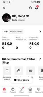 Conta Tiktok shop Br 🇧🇷 | 👤 público masculino | 🚨 sem restrição documentada | - Imagem 2
